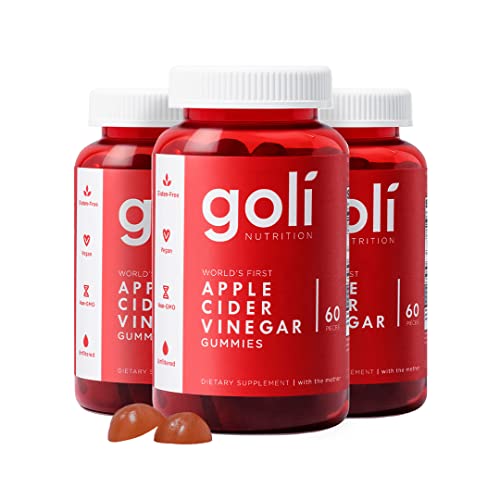 Goli Nutritional Supplement, Apple Cider Vinegar Gummy Vitamins - 180 Ct