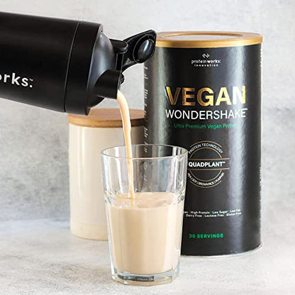 Protein Works - Vegan Wondershake, Vegan Protein Shake, Multi Award Winning Vegan Protein Powder