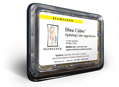 Bezwecken – DHEA Cubes – 12 Cube Suppositories | Professionally Formulated to Alleviate Vaginal Dryness