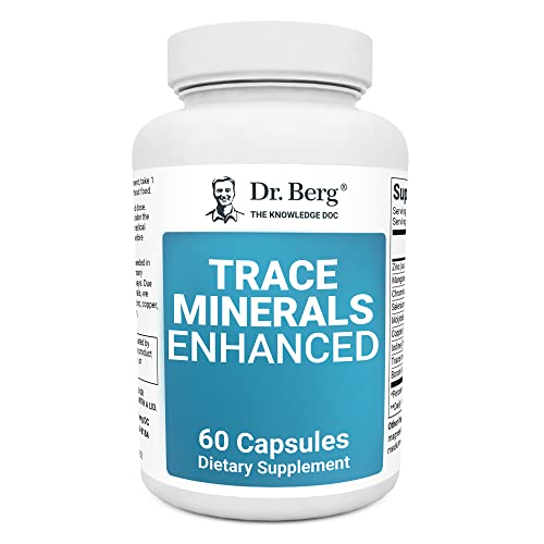 Dr. Berg Trace Minerals Enhanced Complex - Complete with 70+ Nutrient-Dense Health 