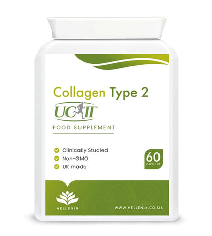 UC-II® Collagen Type 2-40mg - 60 Capsules | Joint Support | Manufactured in The UK