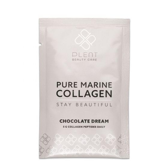 Plent Pure Marine Collagen Chocolate Dream - Stay Beautiful - 5G Collagen Peptides Daily