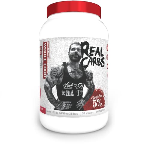 5% Nutrition Rich Piana Real Carbs with Real Food Complex Carbohydrates, Long-Lasting