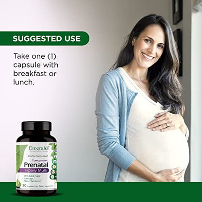 Emerald Labs Prenatal 1-Daily Multi - Prenatal Multivitamin with Methylated Folate