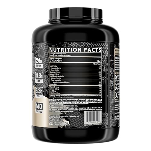 Nutrex Research Whey Protein Powder, Vanilla Muscle Infusion Whey Isolate w/EAA