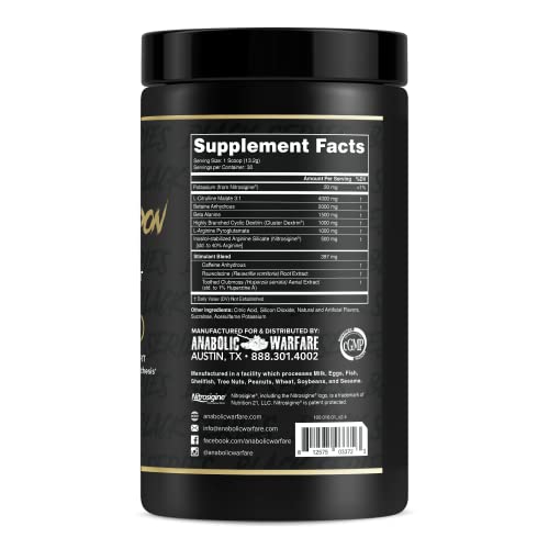 Anabolic Warfare Nuclear Armageddon Pre Workout Powder Pre-Workout for Men