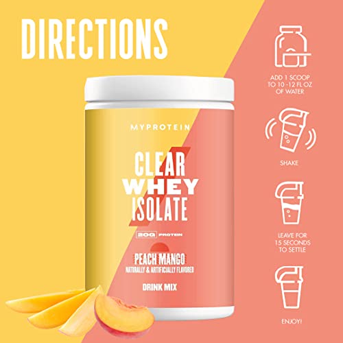 Myprotein® - Clear Whey Isolate - Whey Protein Powder - Naturally Flavored Drink Mix