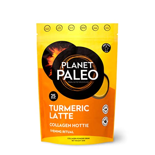 Planet Paleo Pure Collagen - Turmeric Latte (260g, 25 Servings) 