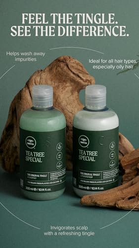 Tea Tree Special Shampoo, Deep Cleans, Refreshes Scalp, For All Hair Types, Especially