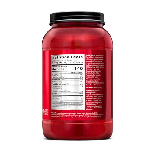 BSN SYNTHA-6 Isolate Protein Powder, Chocolate Protein Powder with Whey Protein