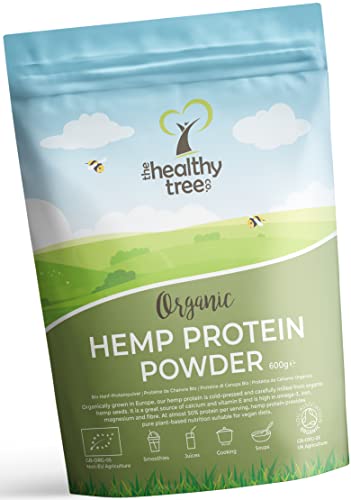 Organic Hemp Protein Powder by TheHealthyTree Company - Harvested in Europe