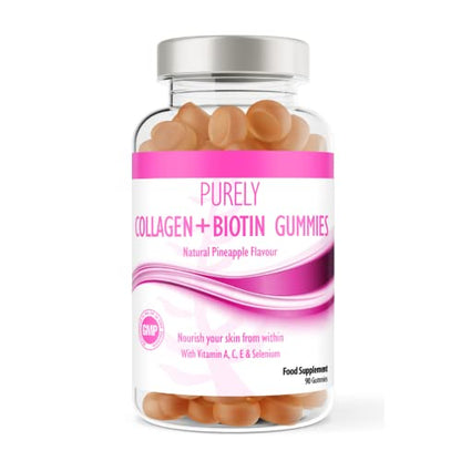 Collagen Gummies with Vitamins for Women Men Adults - Skin, Hair, Nail & Cartilage Health 