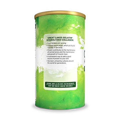 Great Lakes Gelatin Collagen Hydrolysate, Grass-Fed Bovine Hydrolysed Collagen Peptides Protein