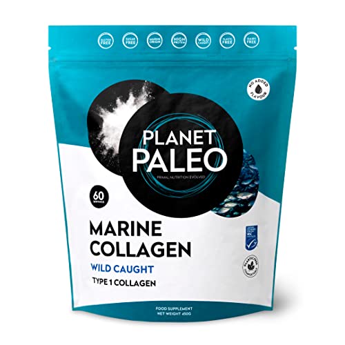 Pure Marine Collagen Powder (60 Servings, 450g) | for Healthy Skin, Hair and Nails, and Gut Health