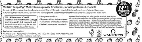 Wellkid Peppa Pig Chewable Gummy Vitamins by Vitabiotics - UK's No. 1 Vitamin Company