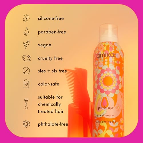 amika perk up talc-free dry shampoo, 1.8oz