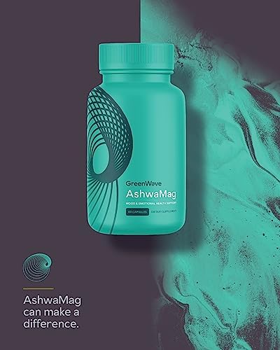 AshwaMag by GreenWave Nutrition | 5 Clinically Studied Ingredients | Happier & Motivated