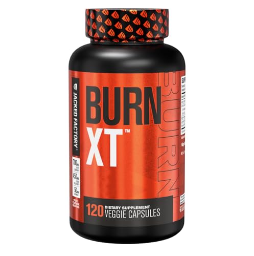 Jacked Factory Burn-XT Body Recomposition for Men & Women - Improve Focus