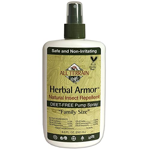 All Terrain Herbal Armor Natural Insect Repellent, DEET-FREE Pump Spray