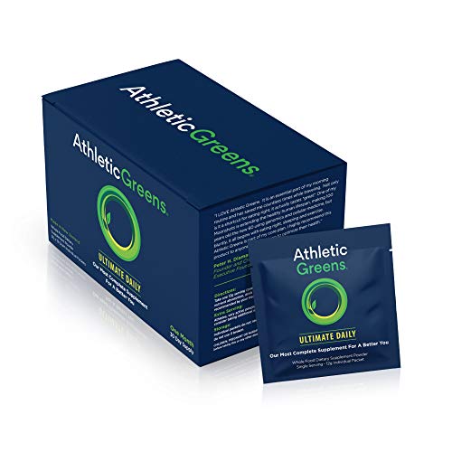 Athletic Greens Ultimate Daily, Whole Food Sourced All in One Greens Supplement