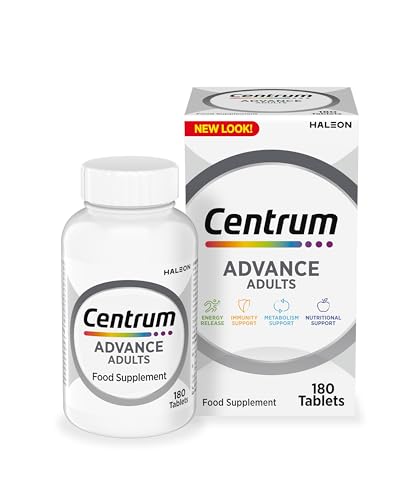 Centrum Advance Multivitamin & Mineral Supplements, 24 essential nutrients including 