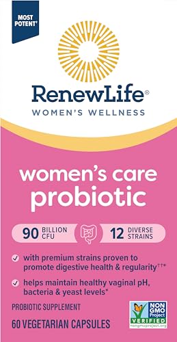 Renew Life Women's Probiotic Capsules, Supports pH Balance for Women, Vaginal