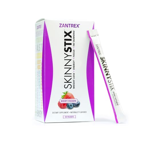 Zantrex SkinnyStix Energy Powder – Increase Energy, Heighten Focus, Boost Mood 