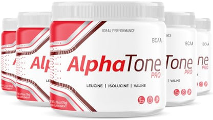 IDEAL PERFORMANCE (5 Pack Alpha Tone Max Booster T Powder - Alpha Tonic 