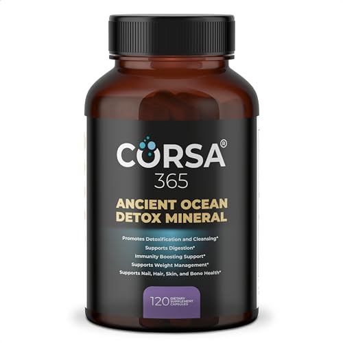 CORSA365 Zeolite Detox - Active Liver Detox, Colon & Gut Cleanse for Women and Men