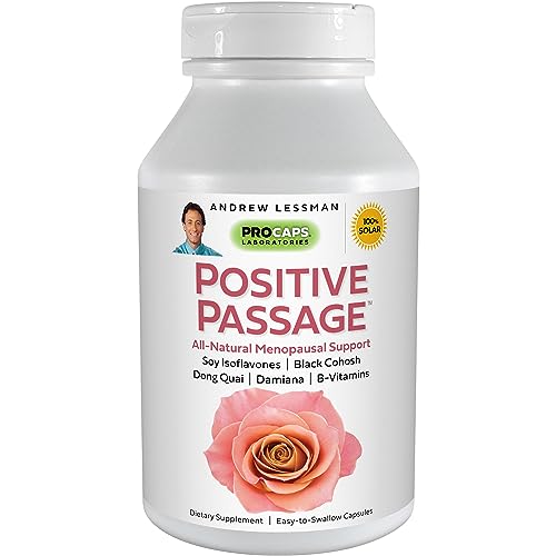 ANDREW LESSMAN Positive Passage 60 Capsules – Natural Menopausal Support and Balance