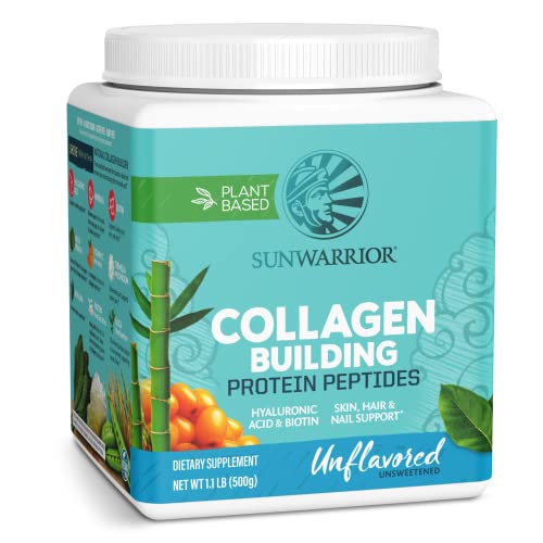 Sunwarrior Collagen Building Protein Peptides, Natural, 500 g Success