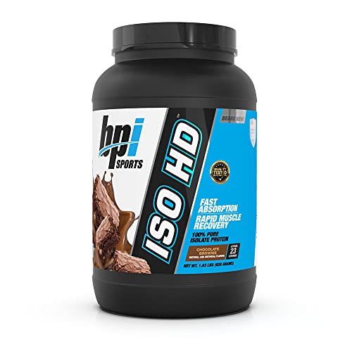 BPI Sports Iso Hd – 100% Whey Protein isolates – Muscle Growth, Recovery, Weight Loss,