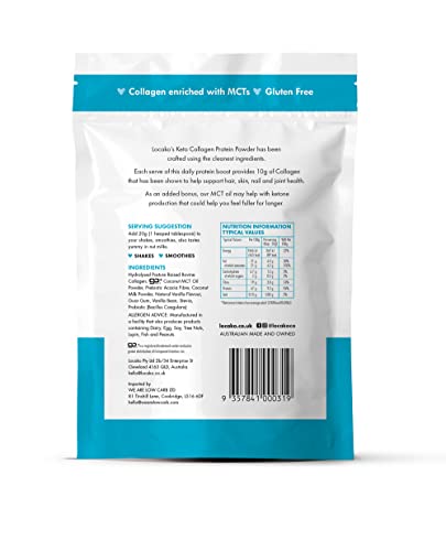 Locako Keto Collagen Vanilla Protein Powder