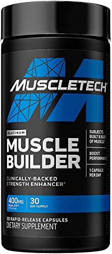 MuscleTech Muscle Builder, Muscle Building Supplements , 30 Pills