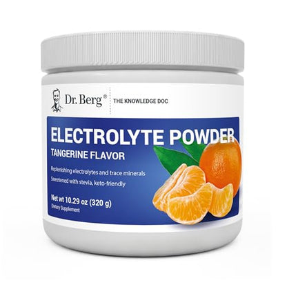 Dr. Berg Hydration Keto Electrolyte Powder - Enhanced w/ 1,000mg of Potassium