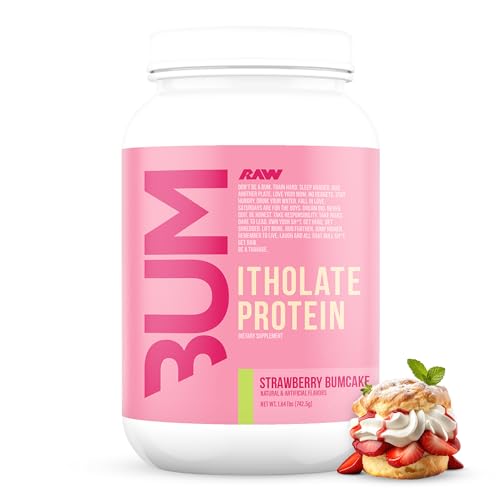 RAW Whey Isolate Protein Powder, Strawberry BumCake (CBUM Itholate Protein) 