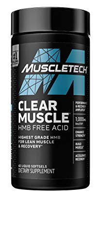 MuscleTech Clear Muscle Post Workout Recovery | Muscle Builder, 42 ct