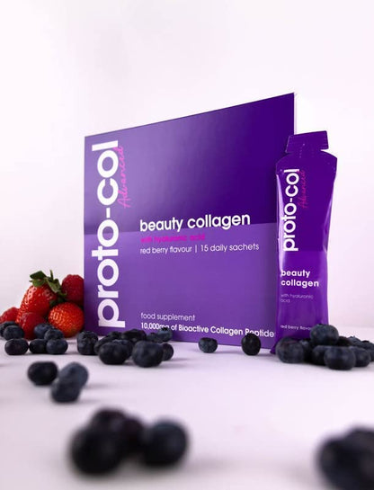 Proto-Col Beauty Collagen Supplements for Women - 10,000mg Bovine Collagen