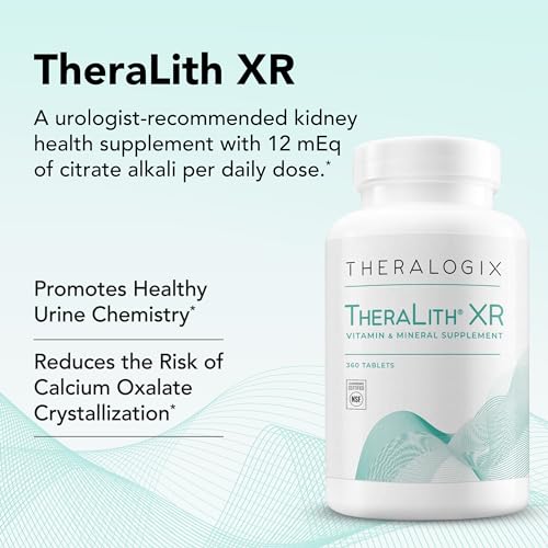 TheraLith XR Calcium Oxalate Reduction Supplement | Kidney & Urine Chemistry Health