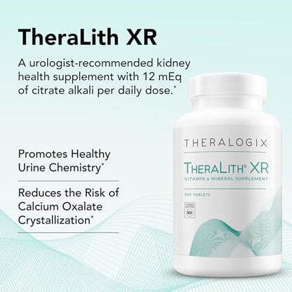 TheraLith XR Calcium Oxalate Reduction Supplement | Kidney & Urine Chemistry Health