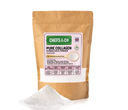 CHEFS&CO Premium Bovine Collagen peptides Powder | Hydrolysed Bovine Collagen Peptides