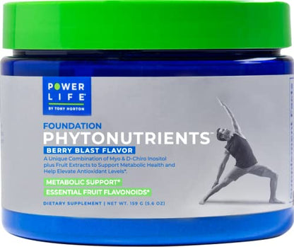 POWERLIFE Tony Horton - Foundation Phytonutrients - Myo-Inositol & D-Chiro-Inositol 