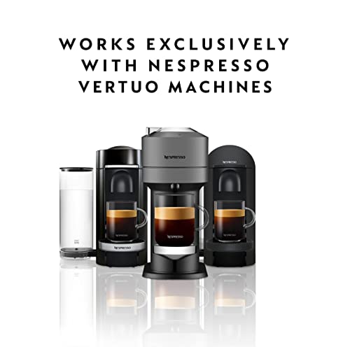 Nespresso Capsules VertuoLine, Stormio, Dark Roast Coffee, 30-Count Coffee Pods