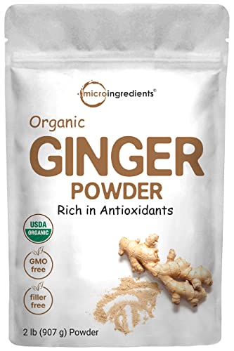 Organic Ginger powder, 2lbs (32oz) | Premium Source for Spice & Seasoning