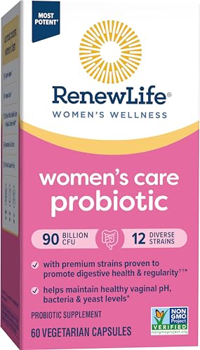 Renew Life Women's Probiotic Capsules, Supports pH Balance for Women, Vaginal