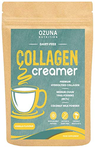 Collagen Coffee Creamer | Keto & Paleo | Premium Hydrolysed Collagen Peptides & Coconut MCT