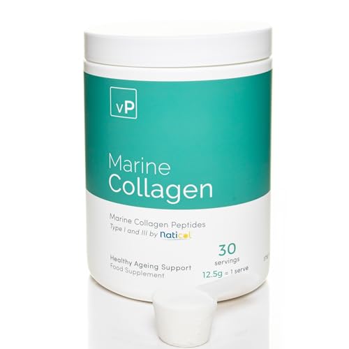 Marine Collagen 375g - 12.5g x 30 Servings - Naticol® Type 1 and 3 - Vitality Pro Hydrolysed Collagen