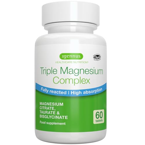 Advanced Triple Magnesium Complex, 2000mg Glycinate, Citrate & Taurate, Clean Label