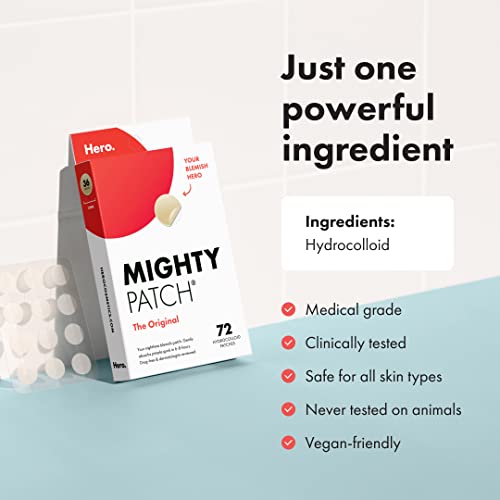 Hero Cosmetics Mighty Patch™ Original Patch - Hydrocolloid Acne Pimple Patch