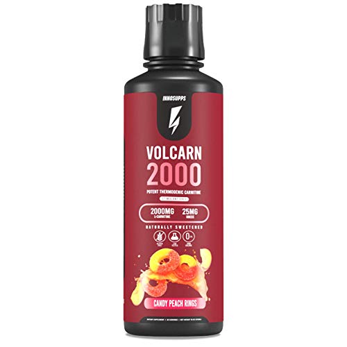 InnoSupps Volcarn 2000 - Advanced Fat Burning Liquid | L-Carnitine, GBEEC, Boost Energy